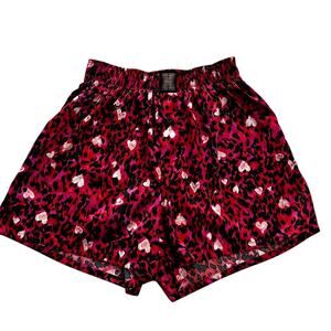 Savage by Fenty Animal Print Satin Shorts Women Sleepwear Size XS | 47-1